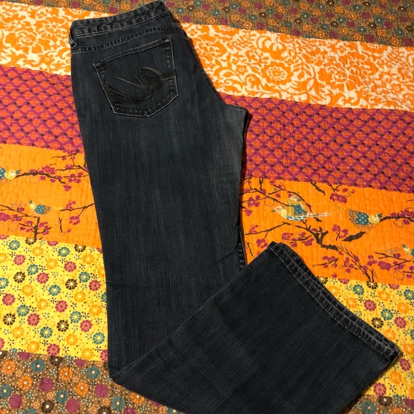 Express Stella Bootleg Jeans Sz 8 - Picture 2 of 8